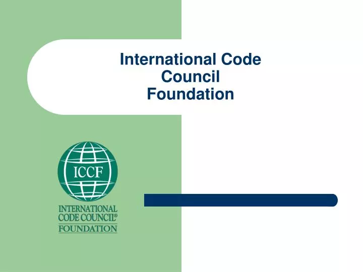 international code council foundation