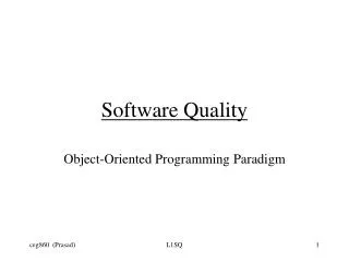 Software Quality