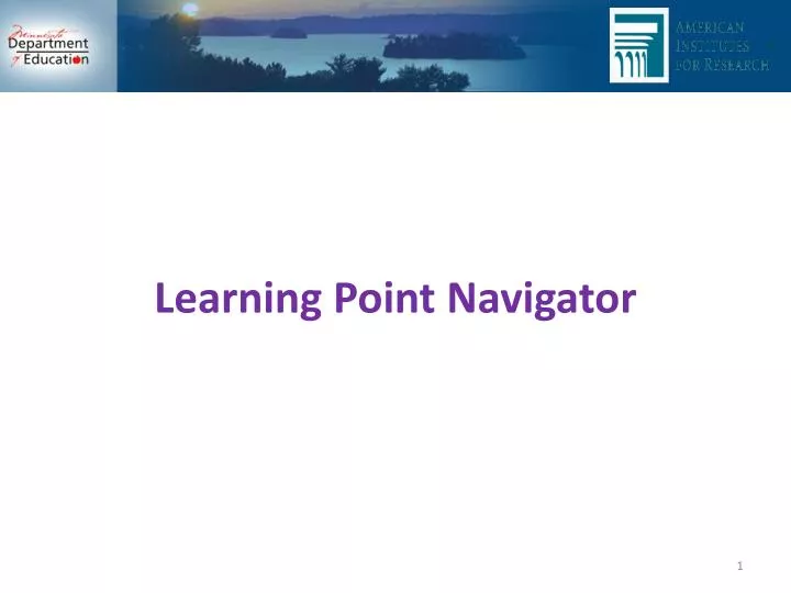 learning point navigator