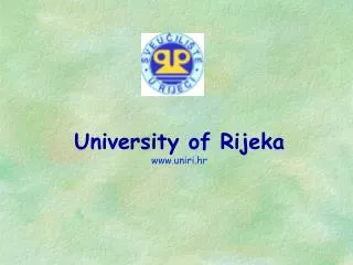 University of Rijeka uniri.hr