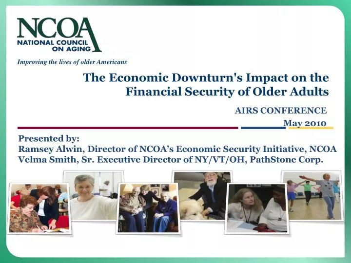 the economic downturn s impact on the financial security of older adults