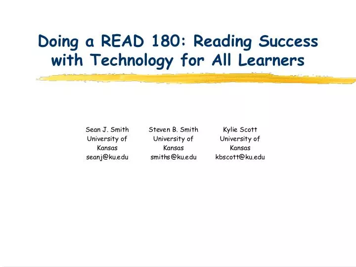 doing a read 180 reading success with technology for all learners