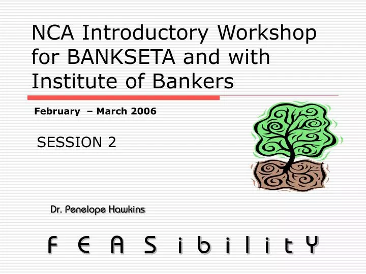 nca introductory workshop for bankseta and with institute of bankers