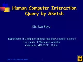 human computer interaction query by sketch
