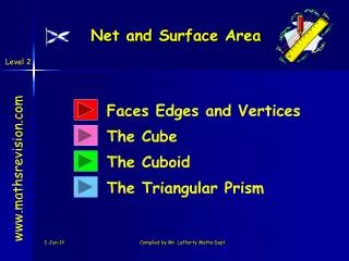 Net and Surface Area