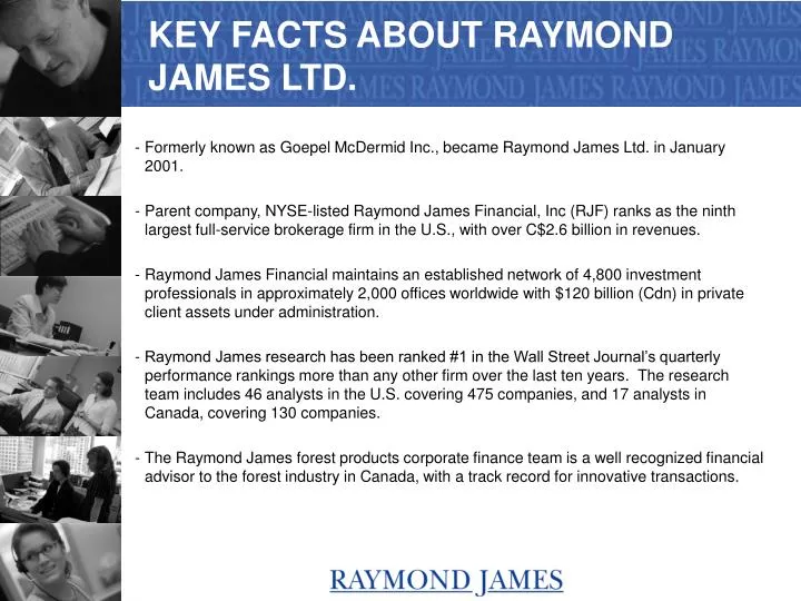 key facts about raymond james ltd