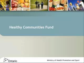 Healthy Communities Fund