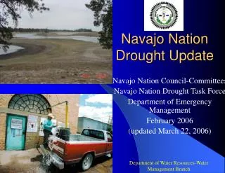 Navajo Nation Drought Update