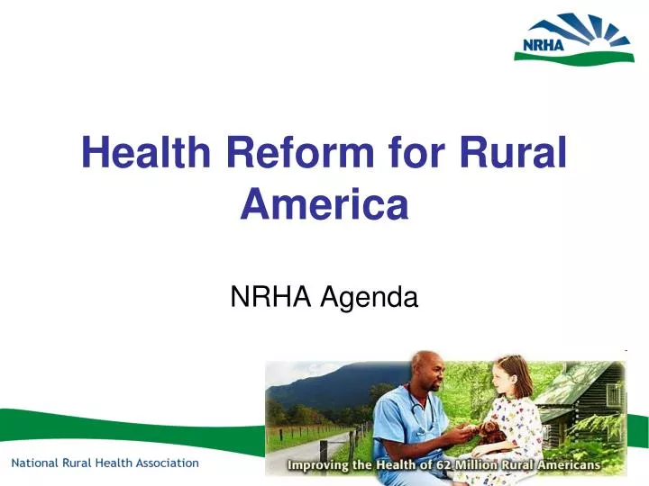 health reform for rural america