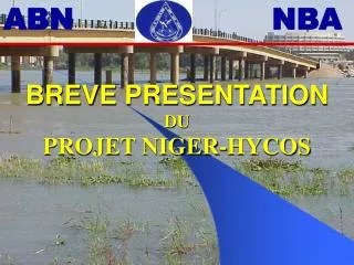 BREVE PRESENTATION DU PROJET NIGER-HYCOS