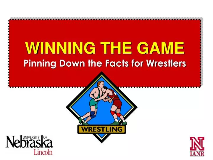 winning the game pinning down the facts for wrestlers