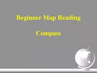 Beginner Map Reading Compass
