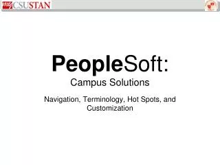 People Soft: Campus Solutions