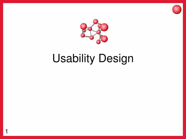 usability design
