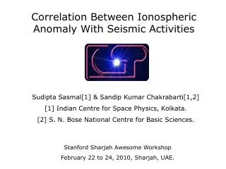 Correlation Between Ionospheric Anomaly With Seismic Activities