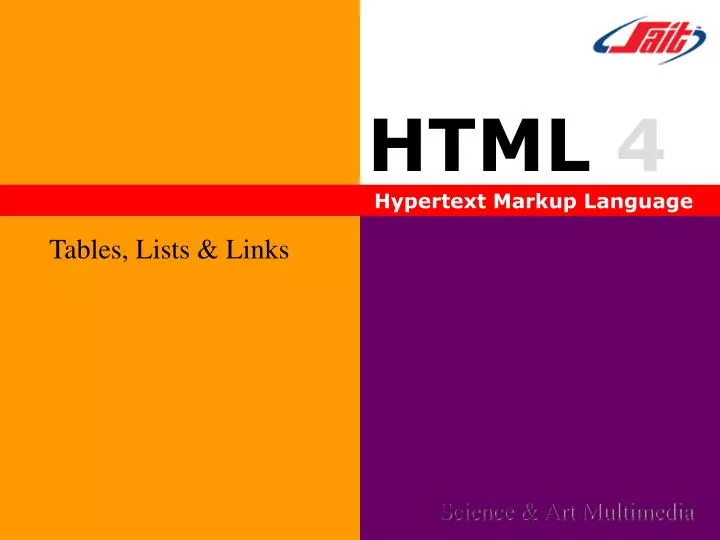 html 4