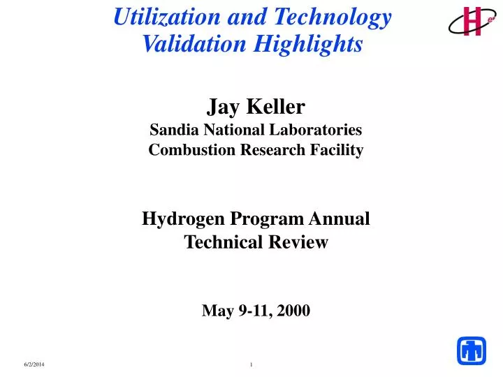 utilization and technology validation highlights