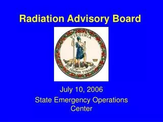 Radiation Advisory Board