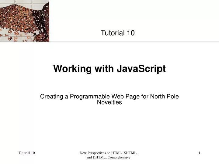 working with javascript