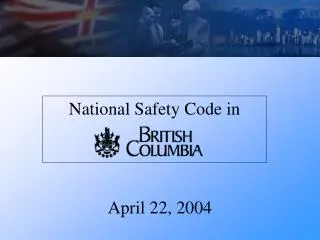 National Safety Code in