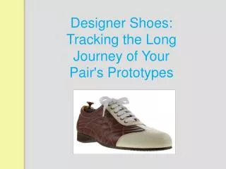 Tracking the Long Journey of Your Pair's Prototypes