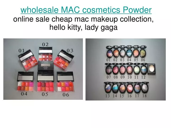 wholesale mac cosmetics powder