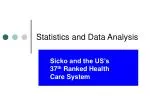 Statistics and Data Analysis