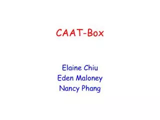 CAAT-Box