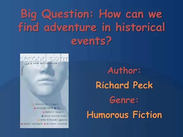author richard peck genre humorous fiction