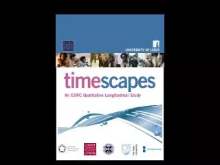 Personal Lives and Times: The Temporal Turn in Social Enquiry Bren Neale University of Leeds www.timescapes.leeds.ac.uk