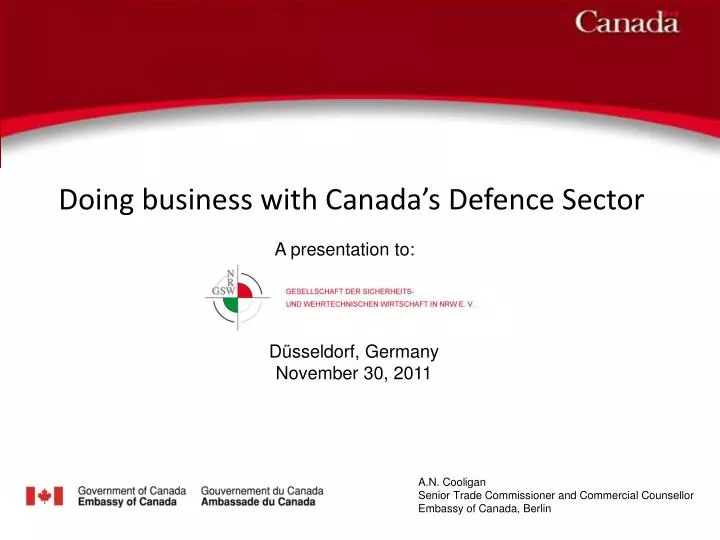 doing business with canada s defence sector