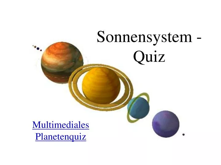 sonnensystem quiz