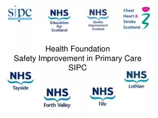 Health Foundation Safety Improvement in Primary Care SIPC