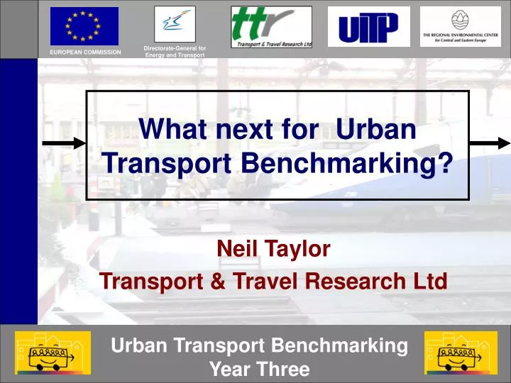 what next for urban transport benchmarking