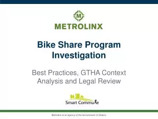 Bike Share Program Investigation