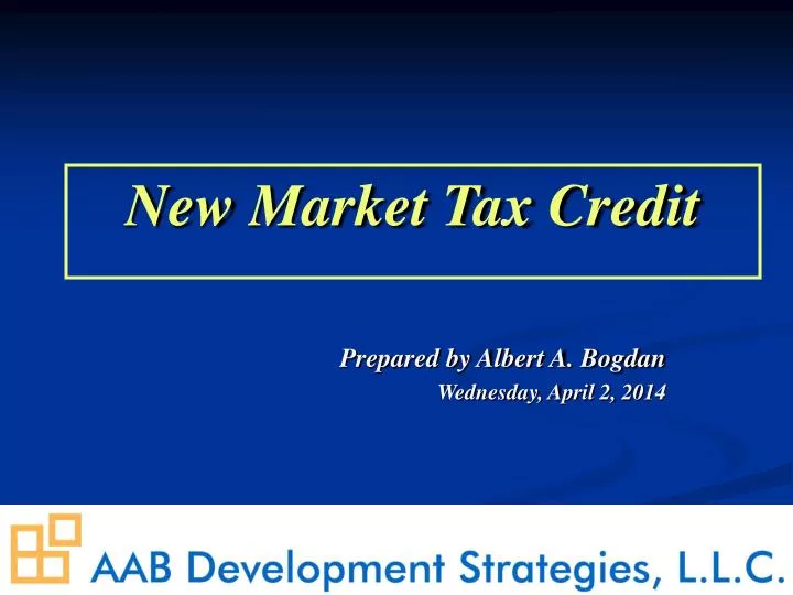 new market tax credit
