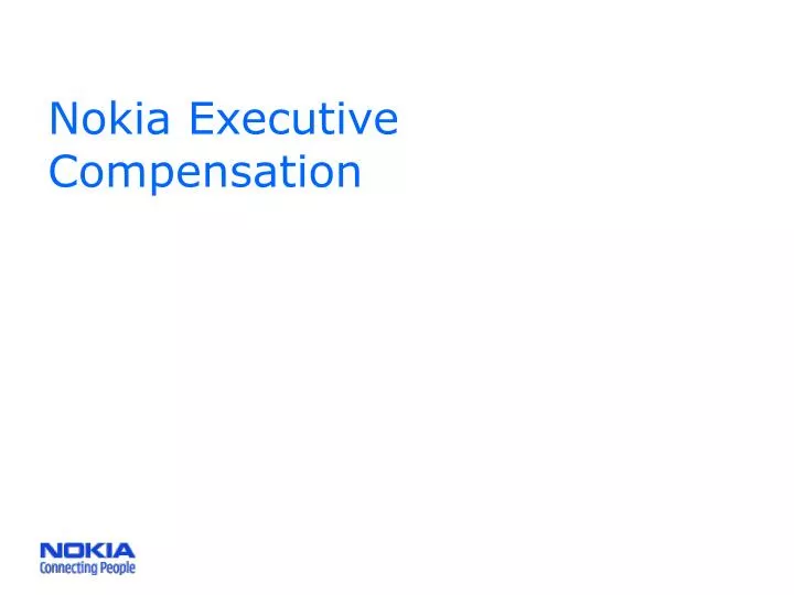nokia executive compensation