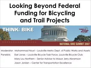 Looking Beyond Federal Funding for Bicycling and Trail Projects