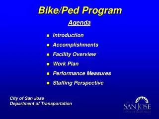Bike/Ped Program