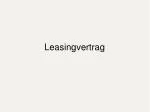 Leasingvertrag - slide 1