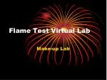 Flame Test Virtual Lab