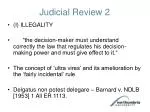 Judicial Review 2 - slide 1