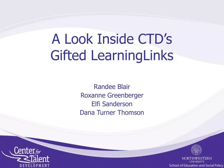 a look inside ctd s gifted learninglinks