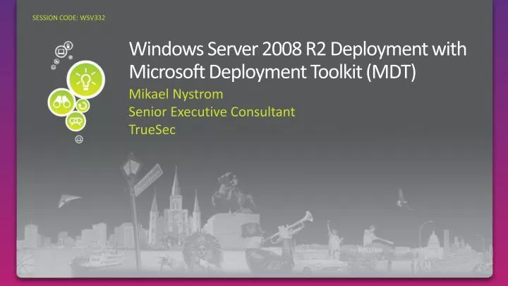 windows server 2008 r2 deployment with microsoft deployment toolkit mdt