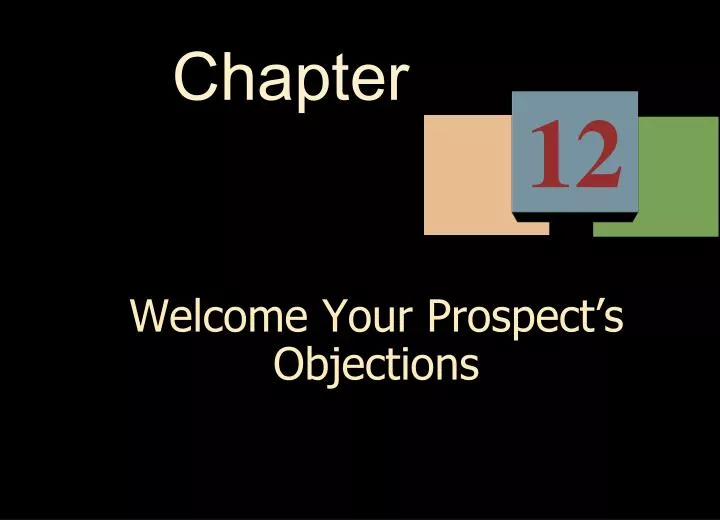 welcome your prospect s objections