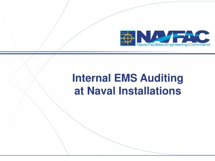 internal ems auditing at naval installations