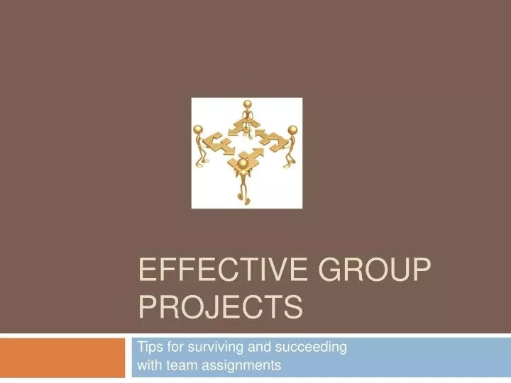 effective group projects