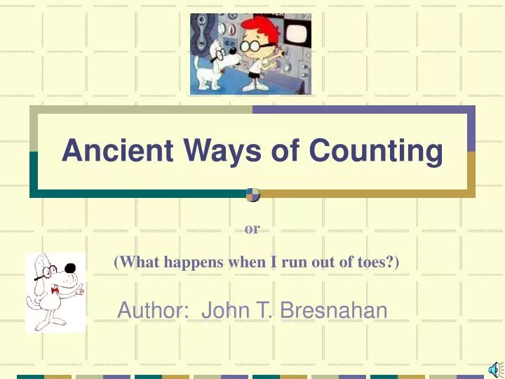 ancient ways of counting