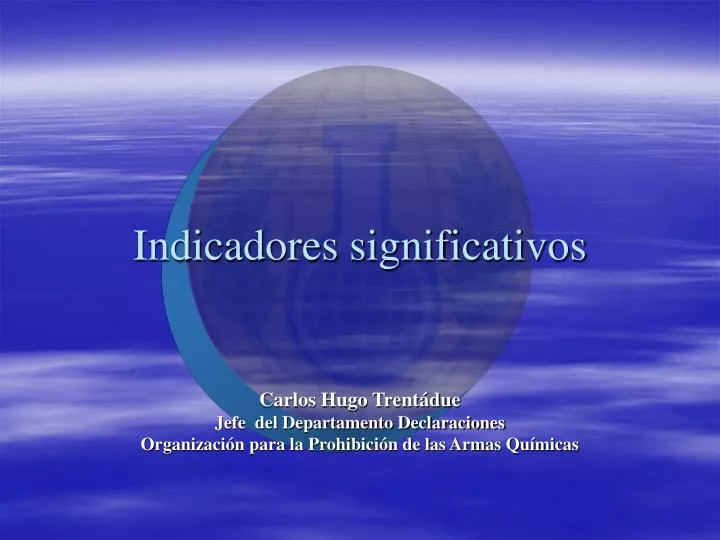 indicadores significativos