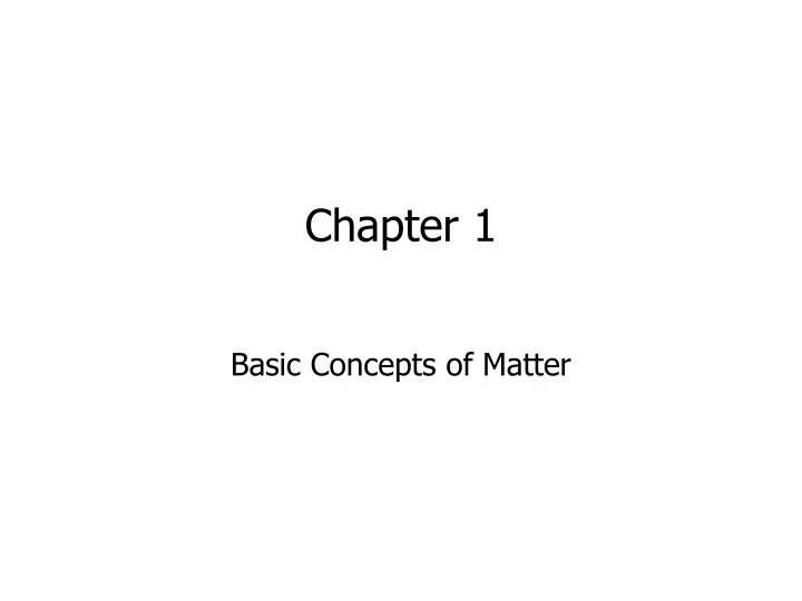 chapter 1